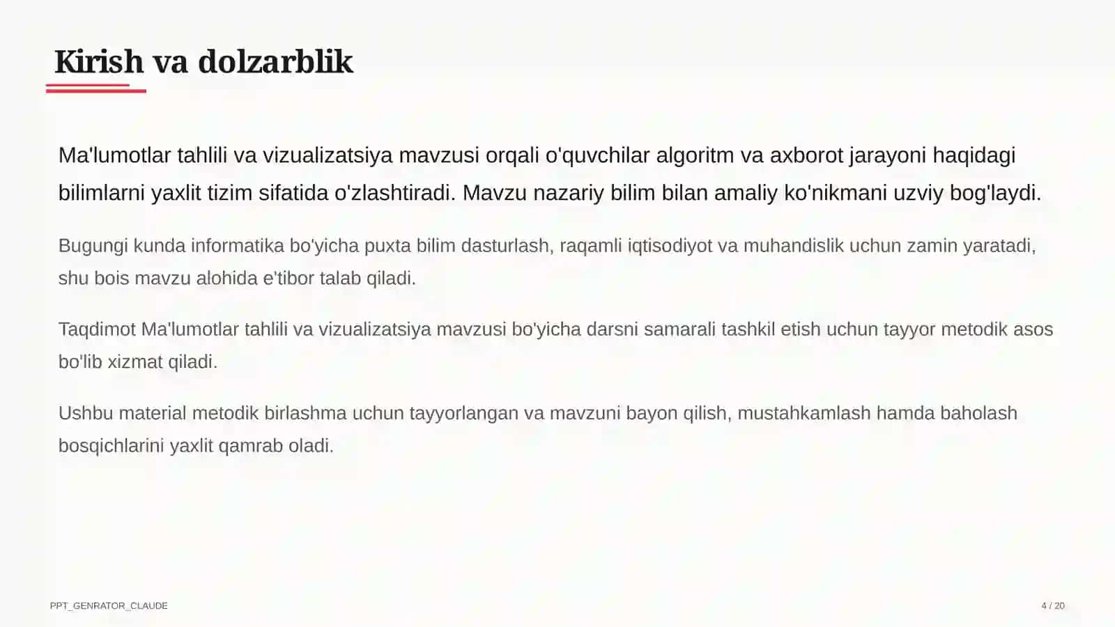 Ma'lumotlar tahlili va vizualizatsiya (11-sinf) 4