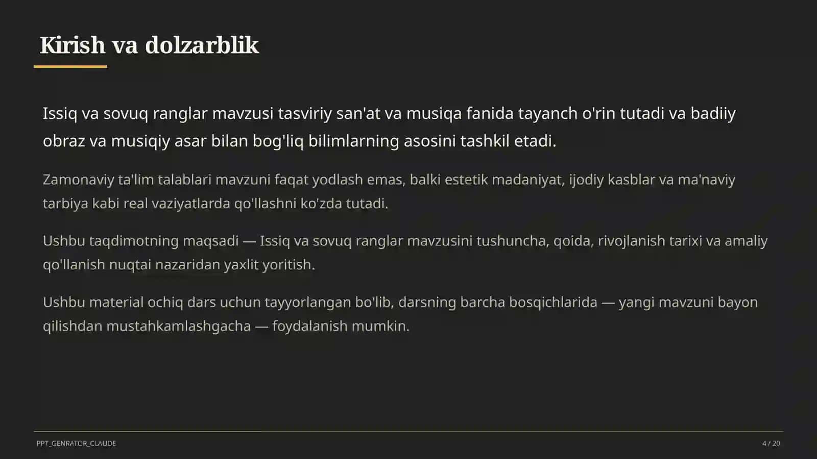 Tasviriy san'at va musiqa (1–7) 4
