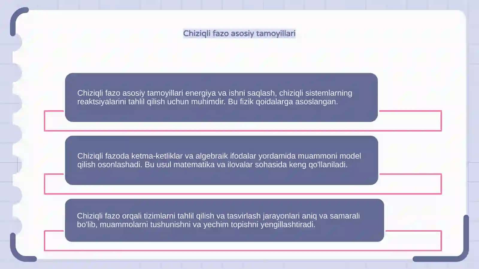 Chiziqli fazo 4