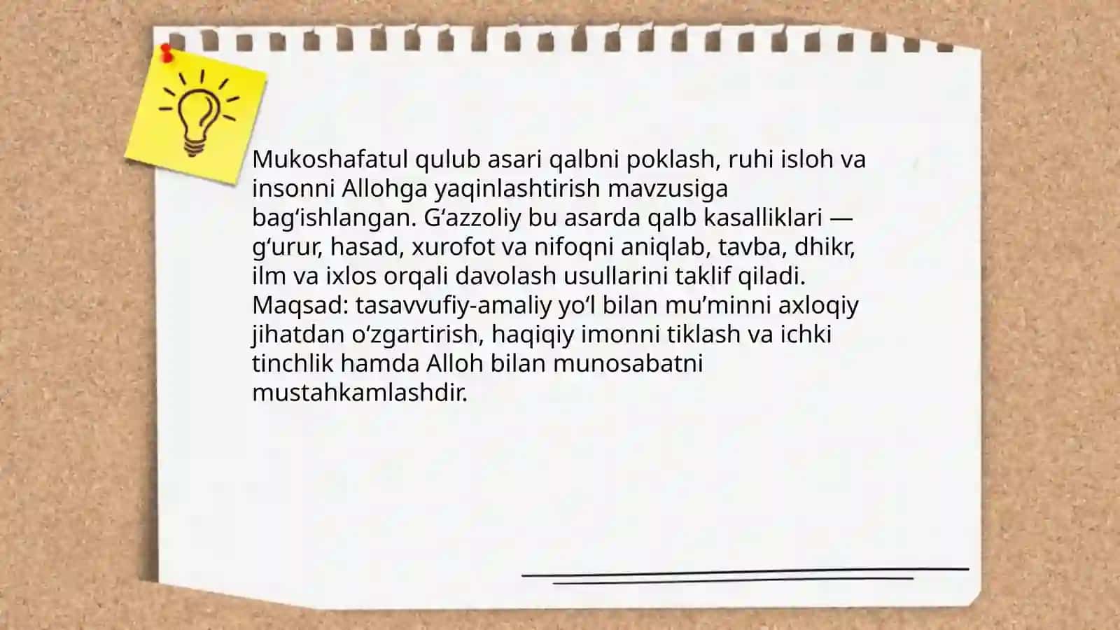 Mukoshafatul qulub 4