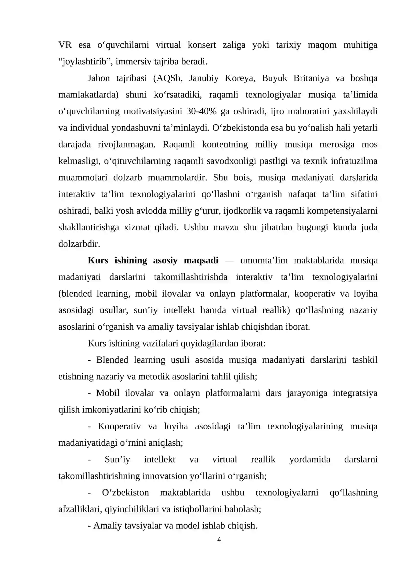 Musiqa madaniyati darslariga yangi pedagogik texnologiyalarni qo‘llash 4