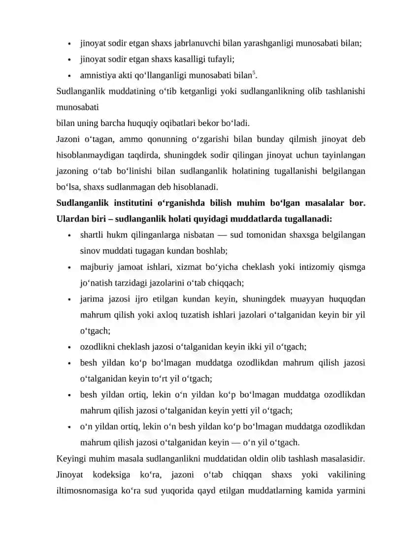 Jinoyat Huquqi 4