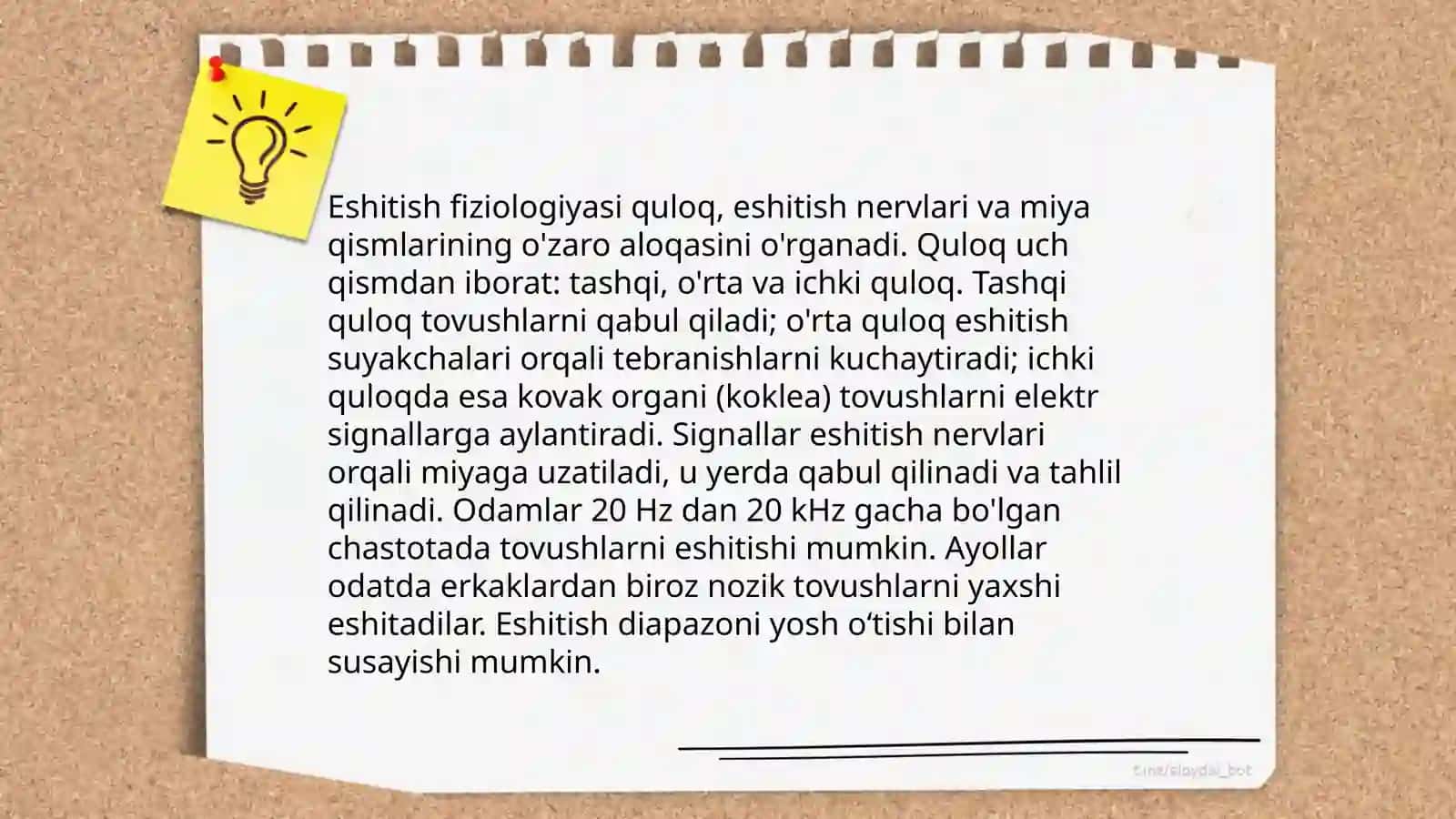 Eshitish analizatorlarini tuzib olish 4