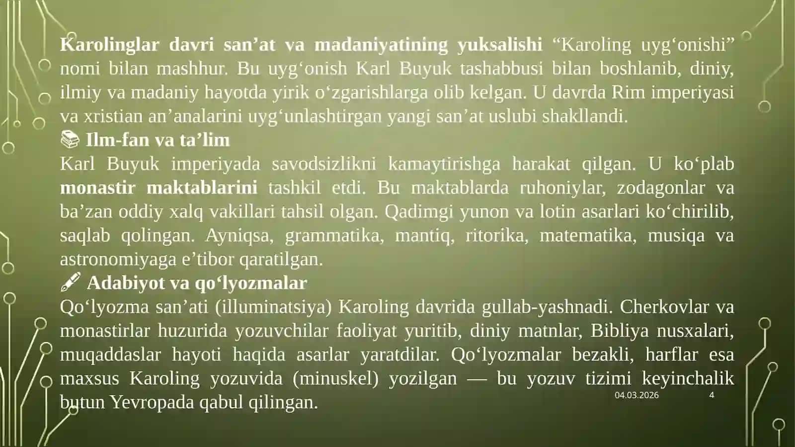 Karolinglar imperiyasida haykaltaroshlik 4