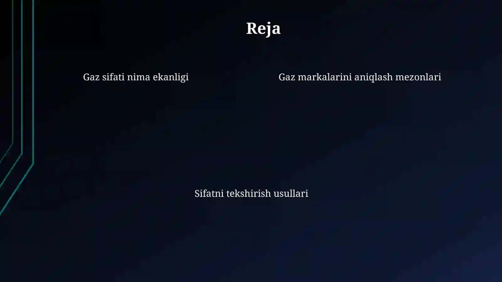 Eng sifatli gaz markasi qandayaniqlanadi? 4