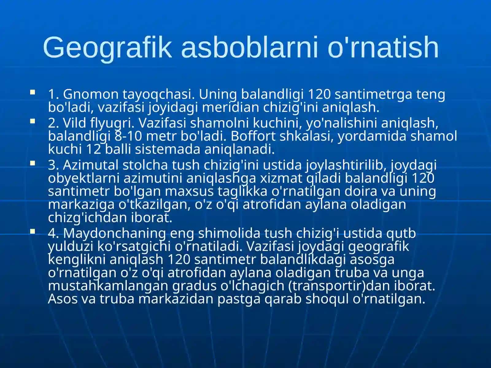 Geografik maydoncha 4