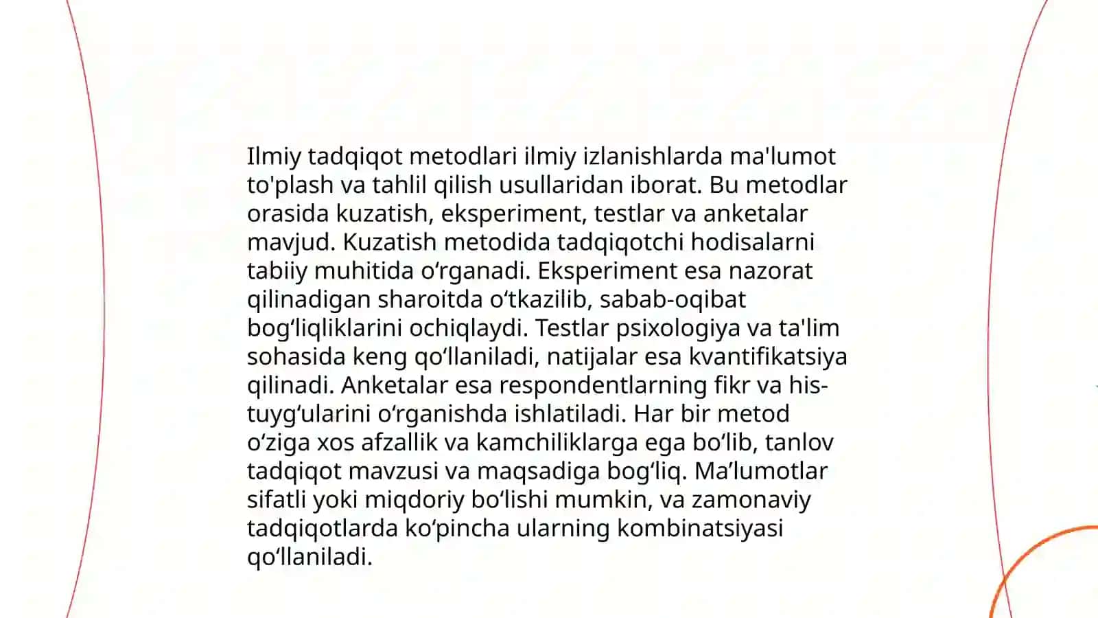 Ilmiy tadqiqot metodologiyasi 4