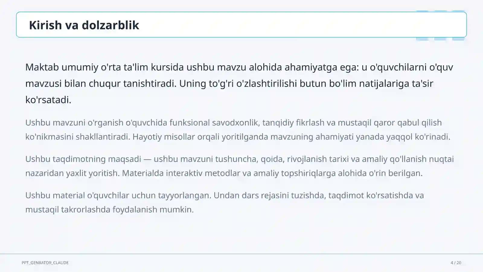 O'qituvchi farovonligi: kasbiy charchoq (burnout) belgilari va oldini olish 4