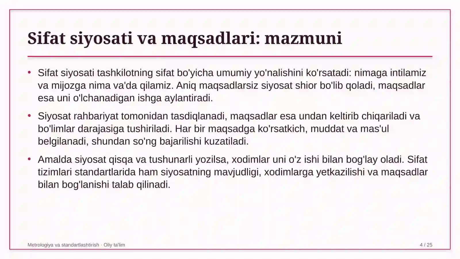 Botanika bog'larida sifat siyosati va maqsadlarini belgilash 4