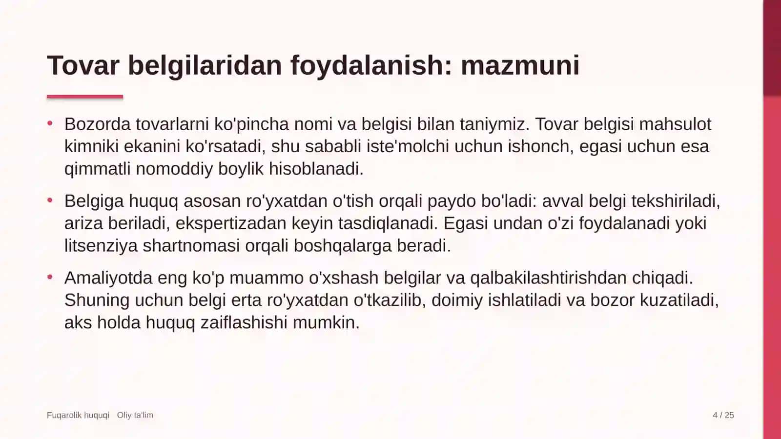 reyting agentliklarida tovar belgilaridan foydalanish 6073 4