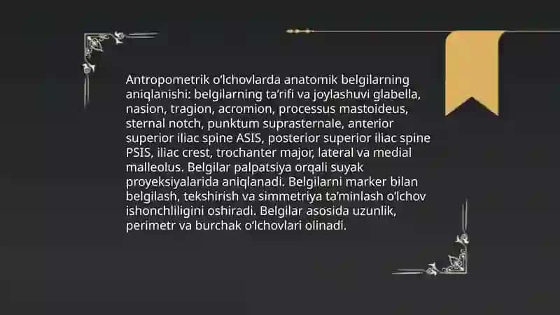 Antropometriya usullari 4