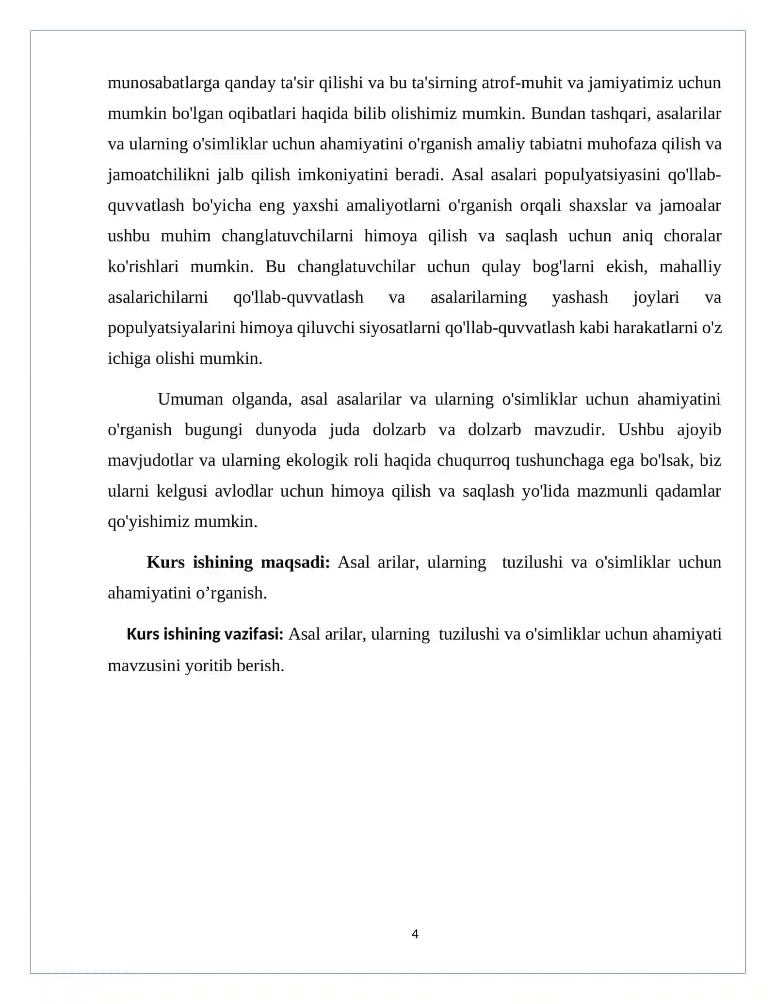 Asalarilarni Tuzilishi va O'simliklar Uchun Ahamyati 4