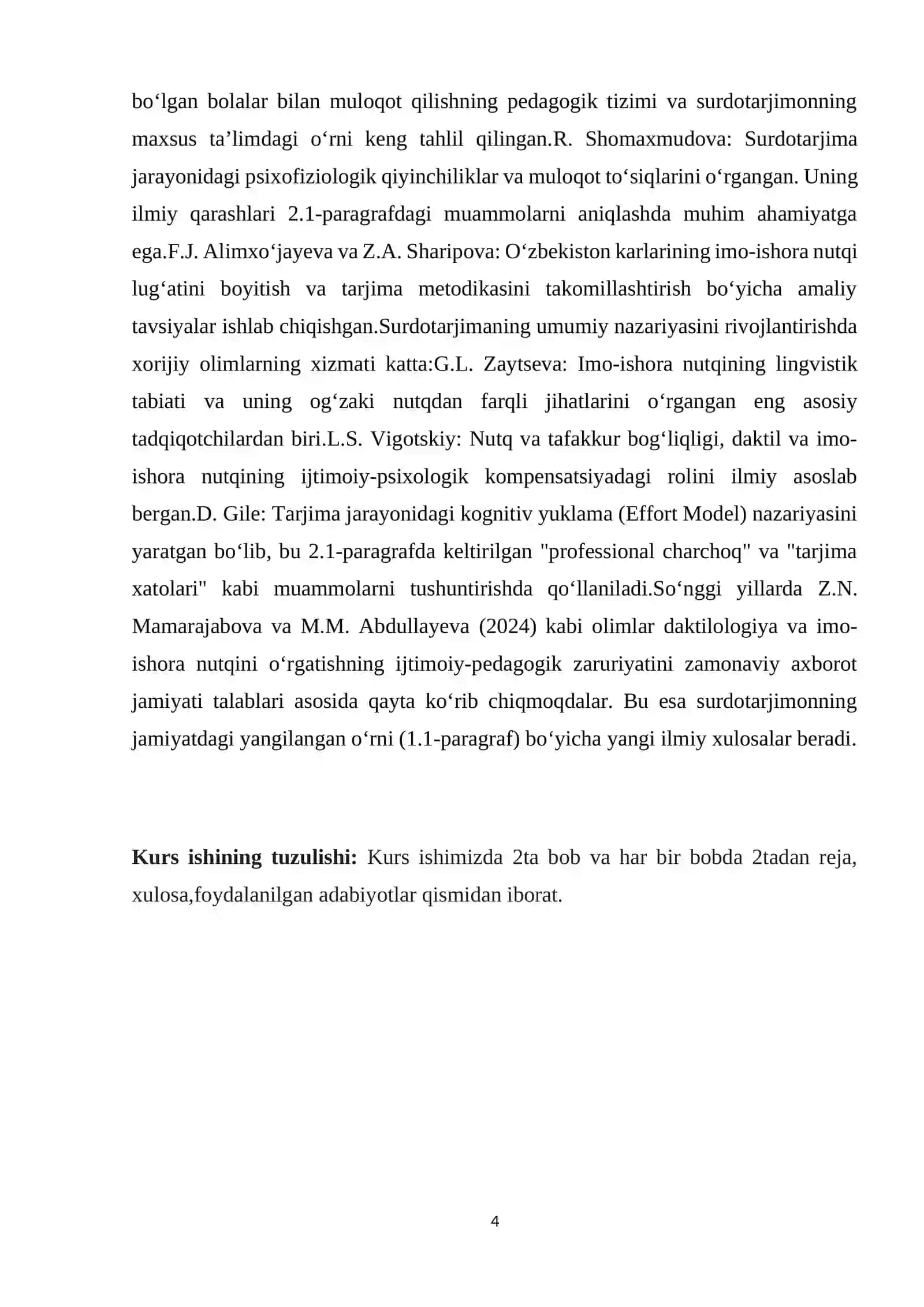 SURDOTARJIMONLIK FAOLIYATINING NAZARIY ASOSLARI VA DOLZARB MUAMMOLARI VA YECHIMLARI 4