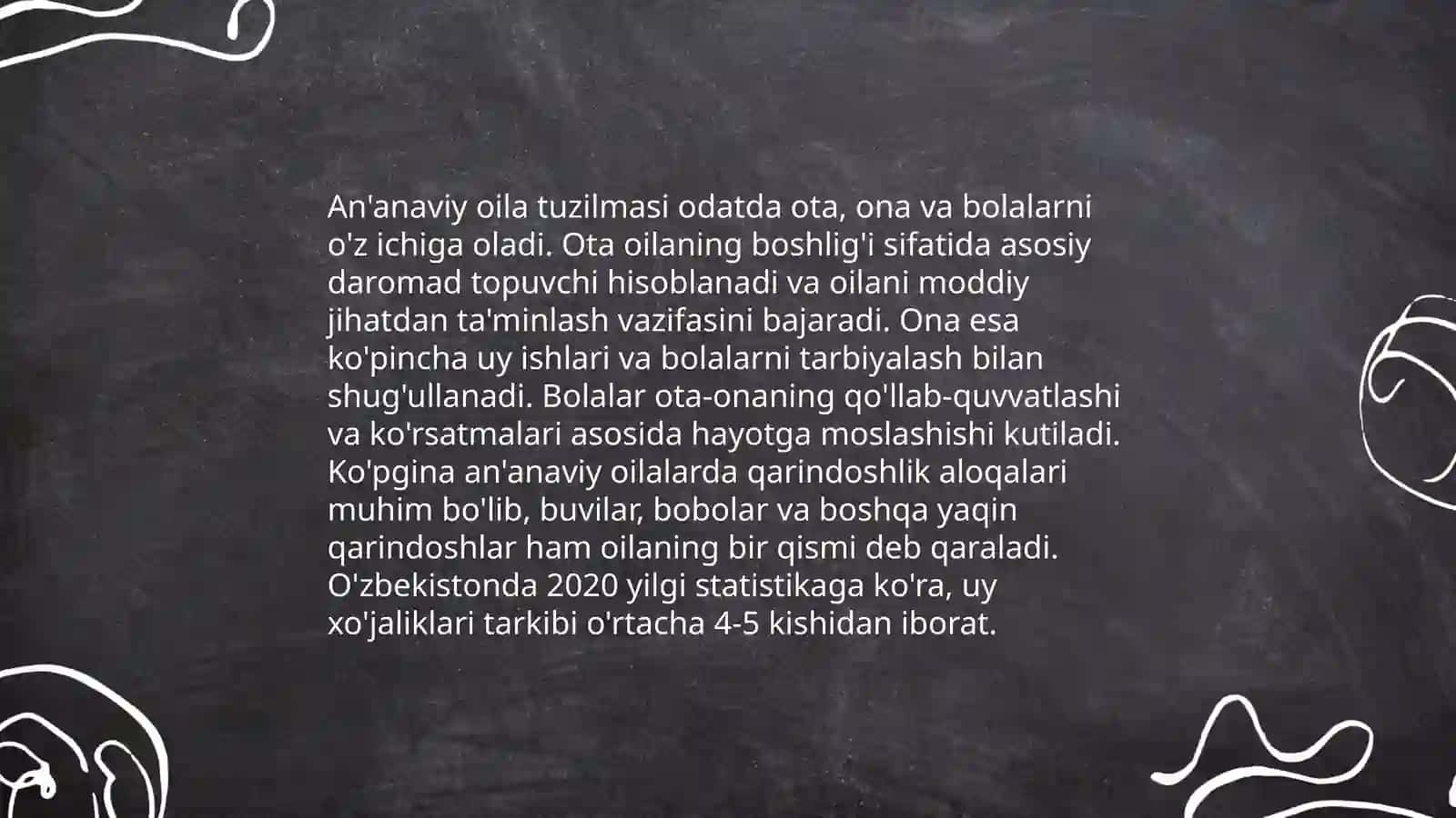 Oila tiplari va rollari 4