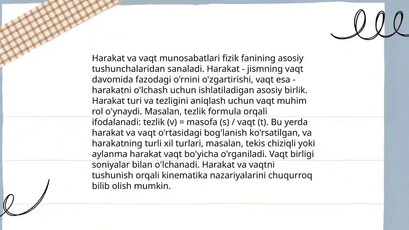 Vaqtga bog'liq g'alayon lorens nazaryasi usuli 4