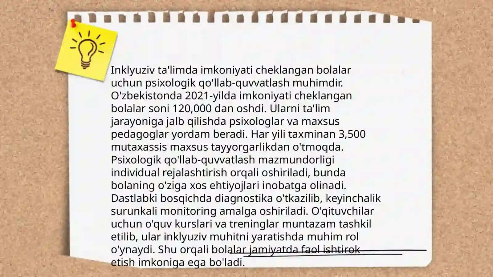 Imkoniyati cheklangan bolalarni inklyuziv talim va tarbiyalash konsepsiyasi 4