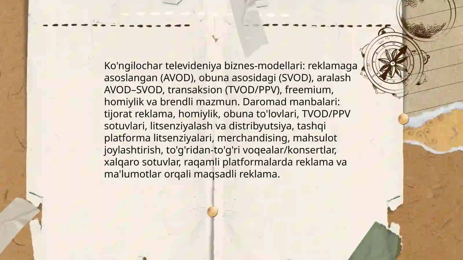 Televideniya - kõngilochar sanoat sifatida 4