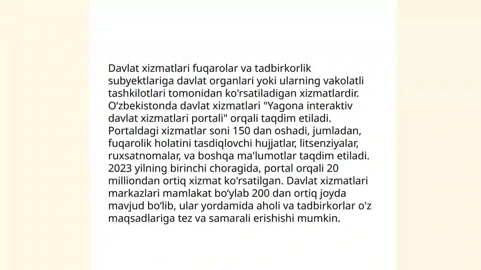 Yagona interaktiv davlat xizmatlari portali 4