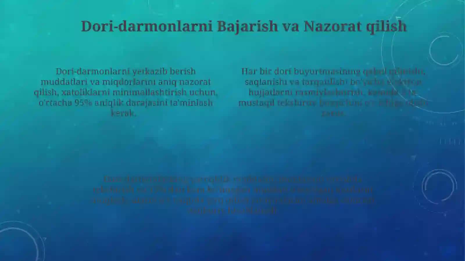 Farmatsevt-dorixona jamoasining aʼzosi 4