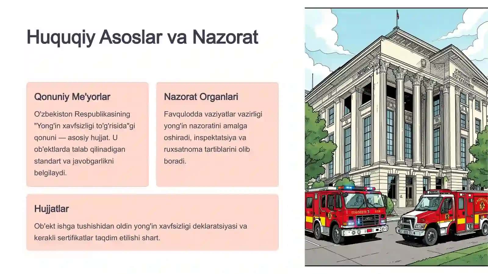 Yong'in Xavfsizligi Tizimiga Qo'yilgan Talablar 4
