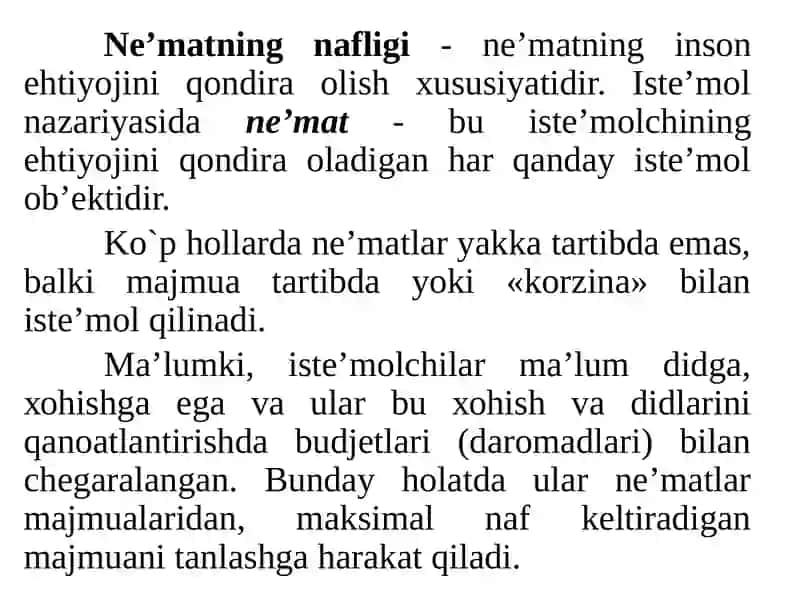 ISTЕ’MОLCHI TANLОVINI MОDЕLLASHTIRISH 4