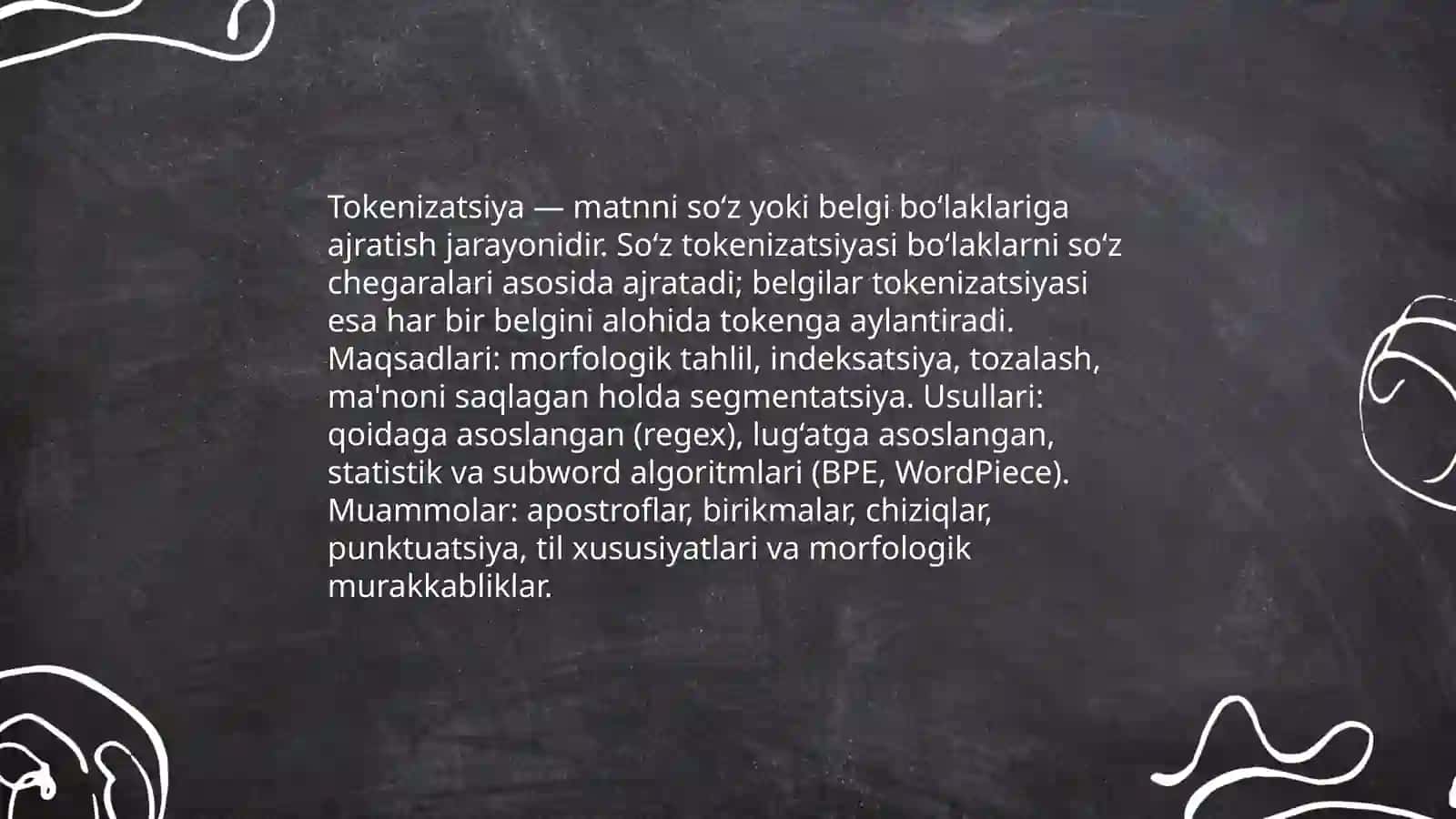 Matnli malumotlarni qayta ishlash dasturlarining imkoniyatlari 4