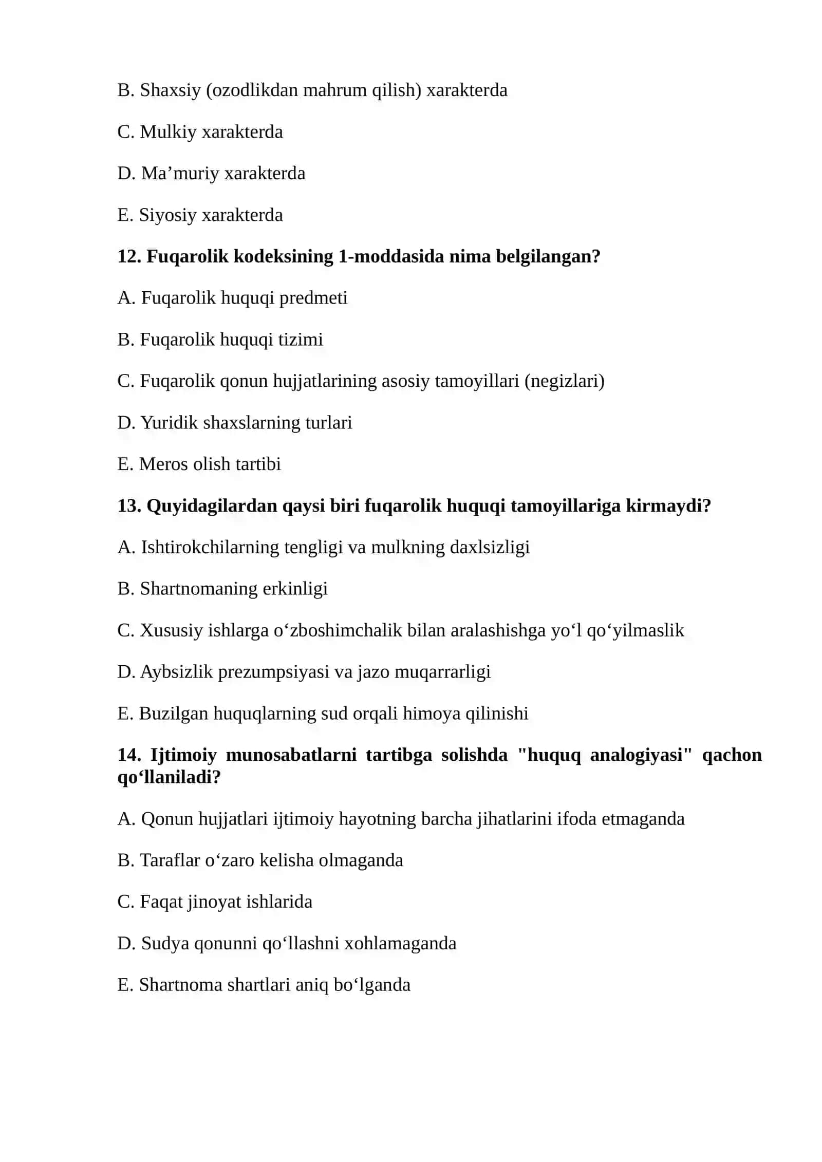 FUQAROLIK HUQUQIGA KIRISH FANINING PREDMETI, TAMOYILLARI VA TIZIMI 4