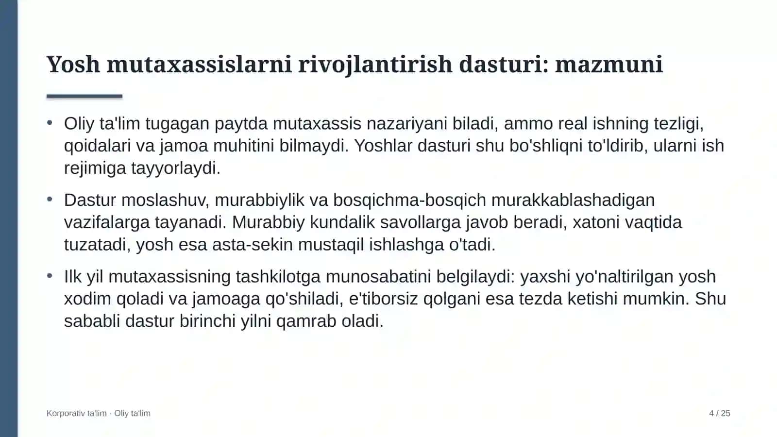 umumta'lim maktablarida yosh mutaxassislarni rivojlantirish dasturi 4406 4