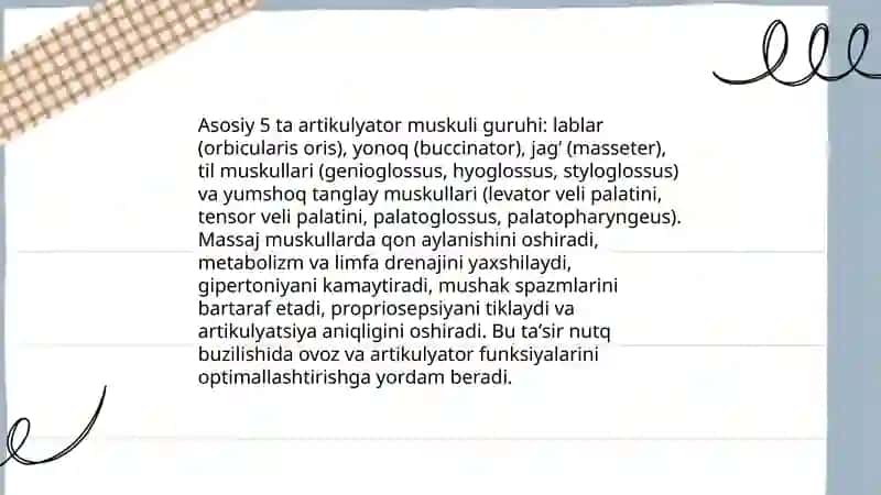 Massaj usullarini tanlash 4
