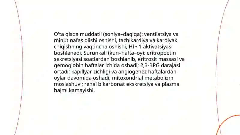 Yuqori tog' sharoitiga moslashish 4