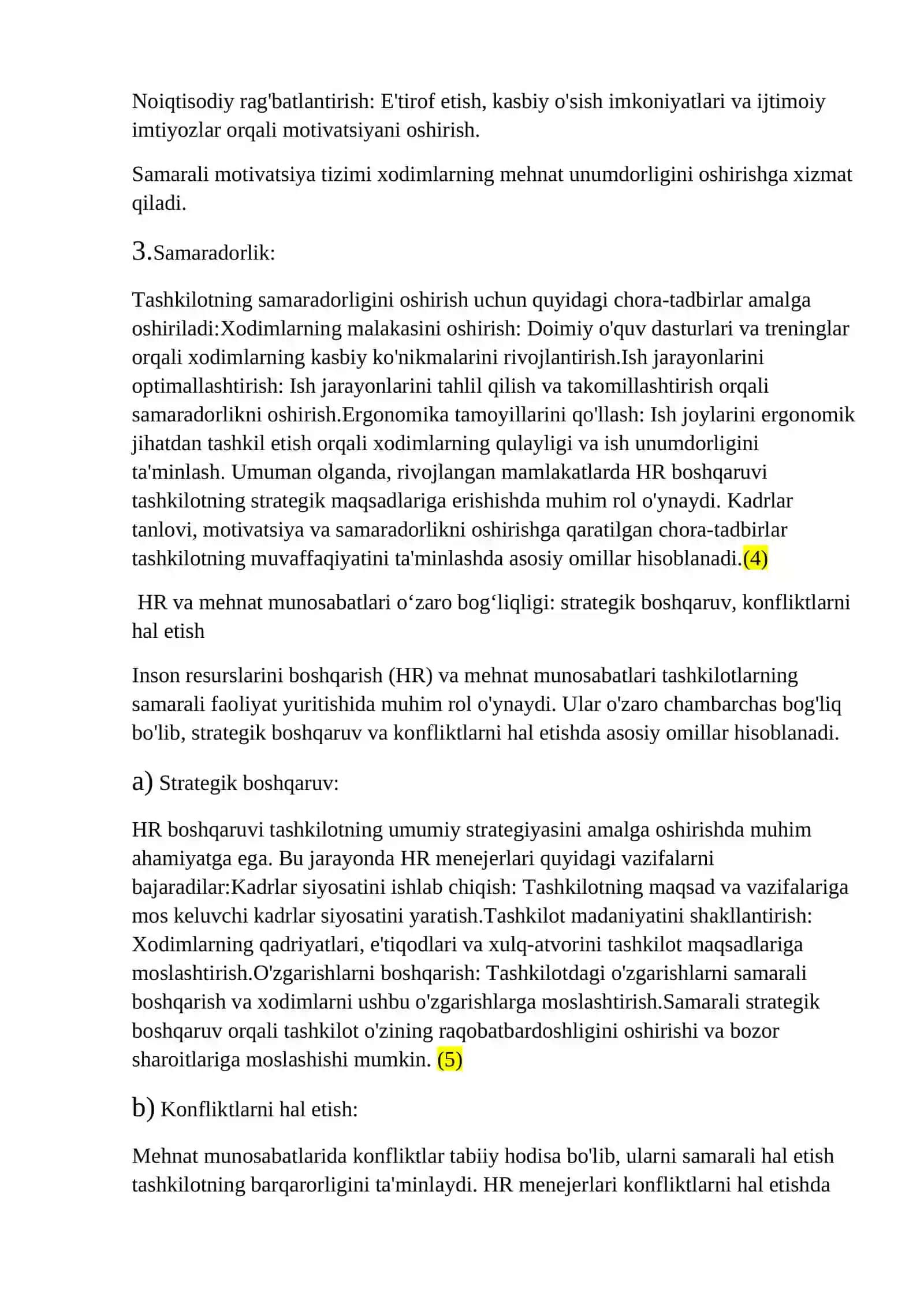 Mehnat munosabatlari va HR ahamiyati 4