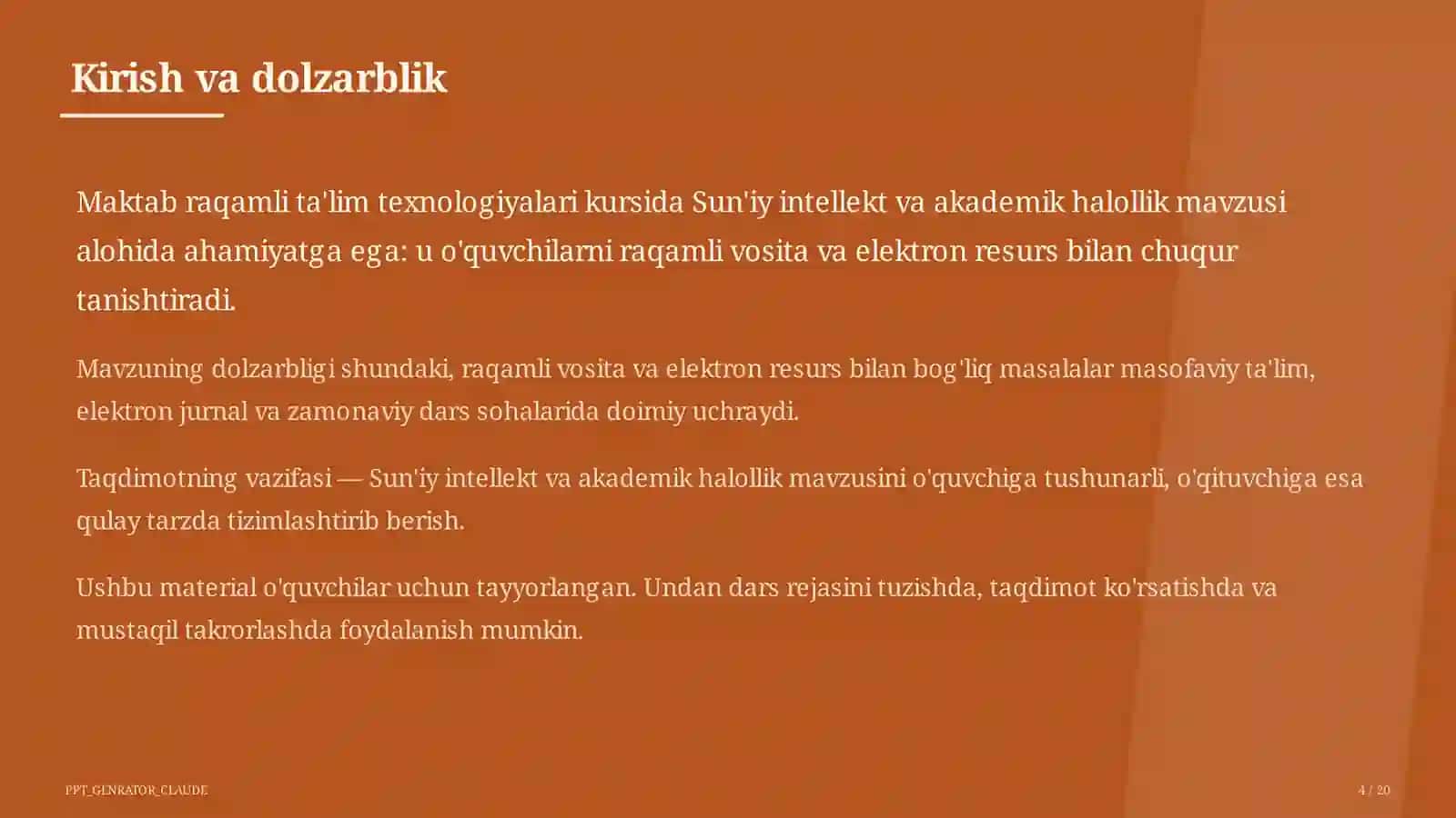 Sun'iy intellekt va akademik halollik 4