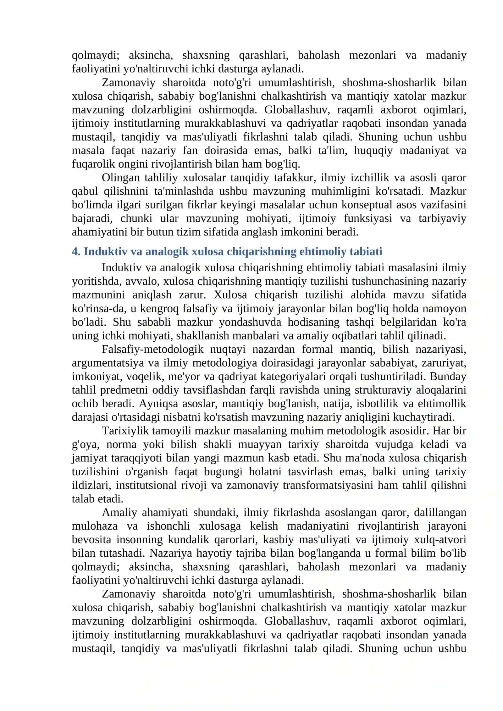 XULOSA CHIQARISH TUZILISHI 4