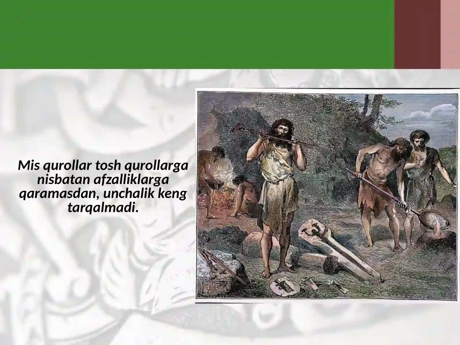Eniolit va brinza asri 6- sinf 4