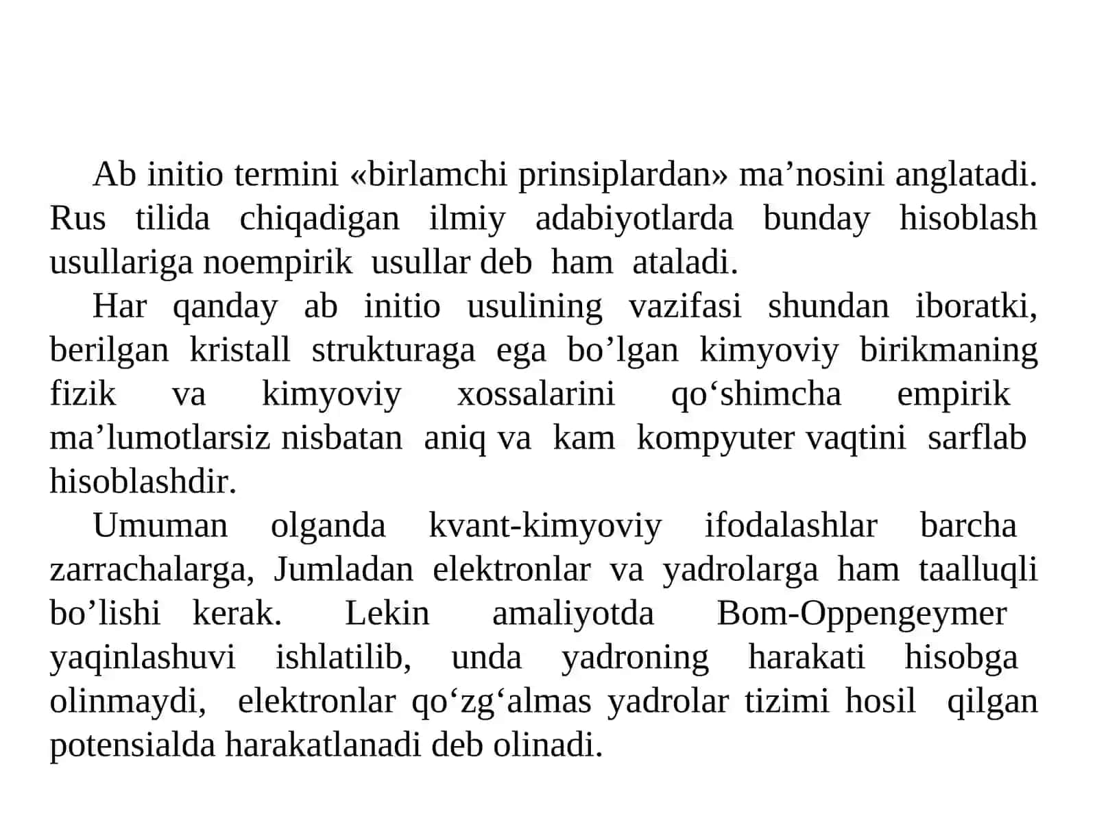 Noempirik Usullar 4