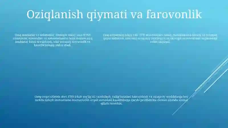 Ekologik Tabiiy Oziq - Ovqat Mahsulotlarining Tabiatdagi Roli 4