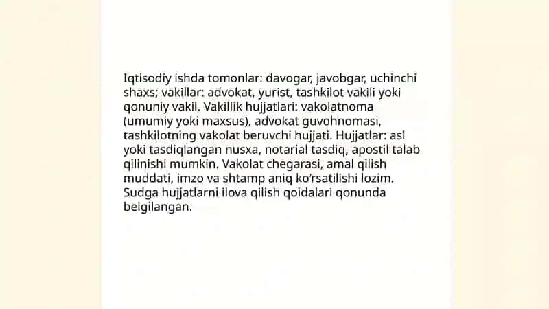Sudda iqtisodiy ishlarni qo’g’atish 4