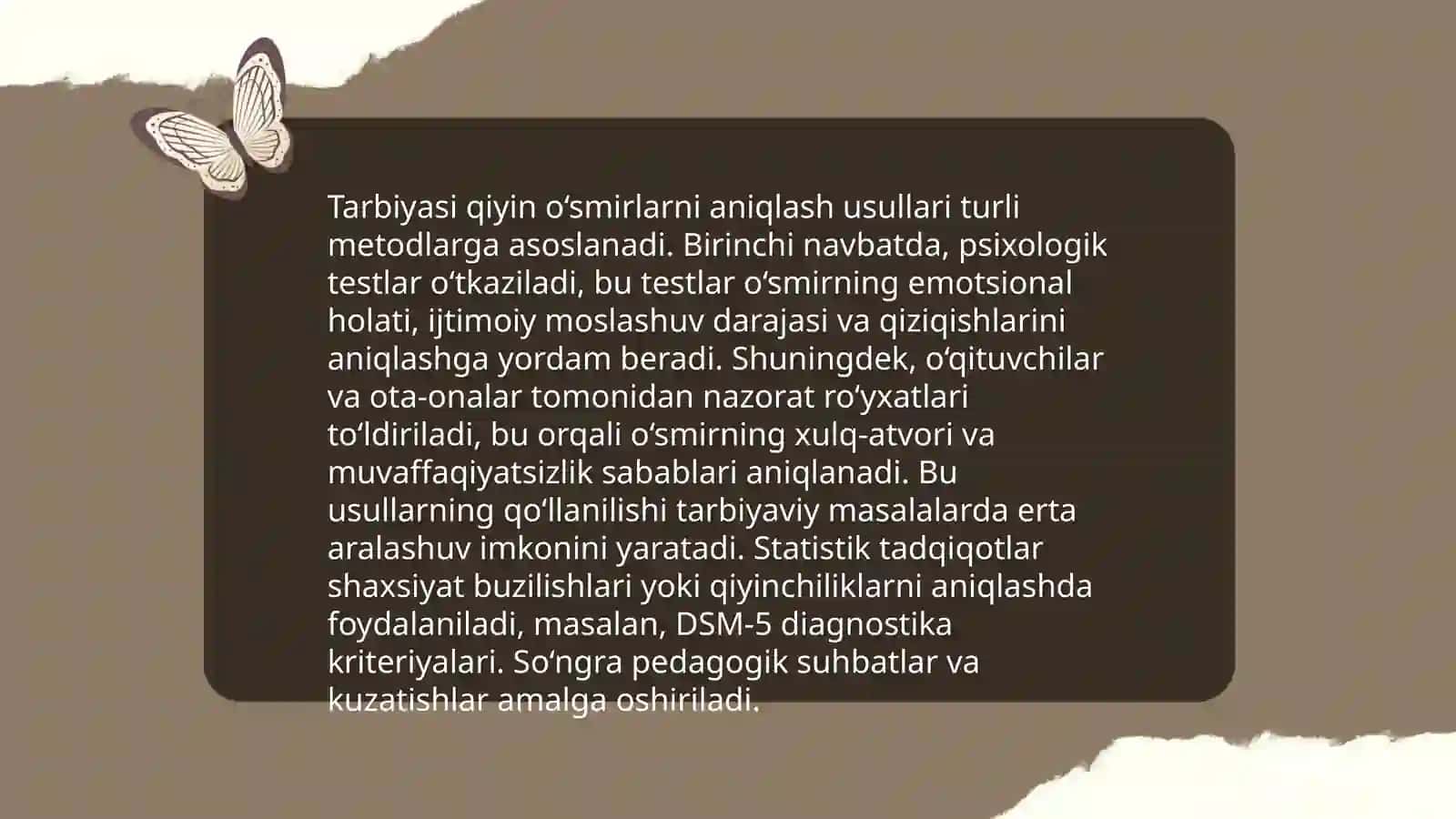 Tarbiyasi qiyin o‘smirlar 4