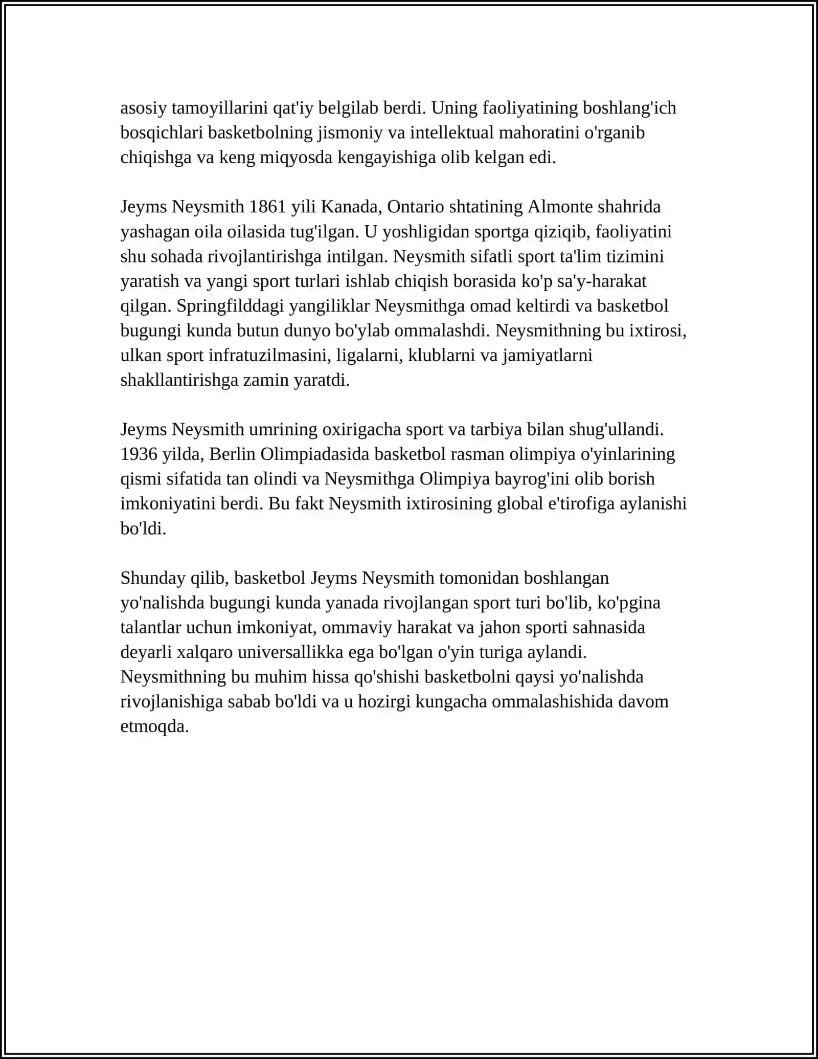 BASKETBOL SPORT TURINI RIVOJLANTIRISH TARIXI 4