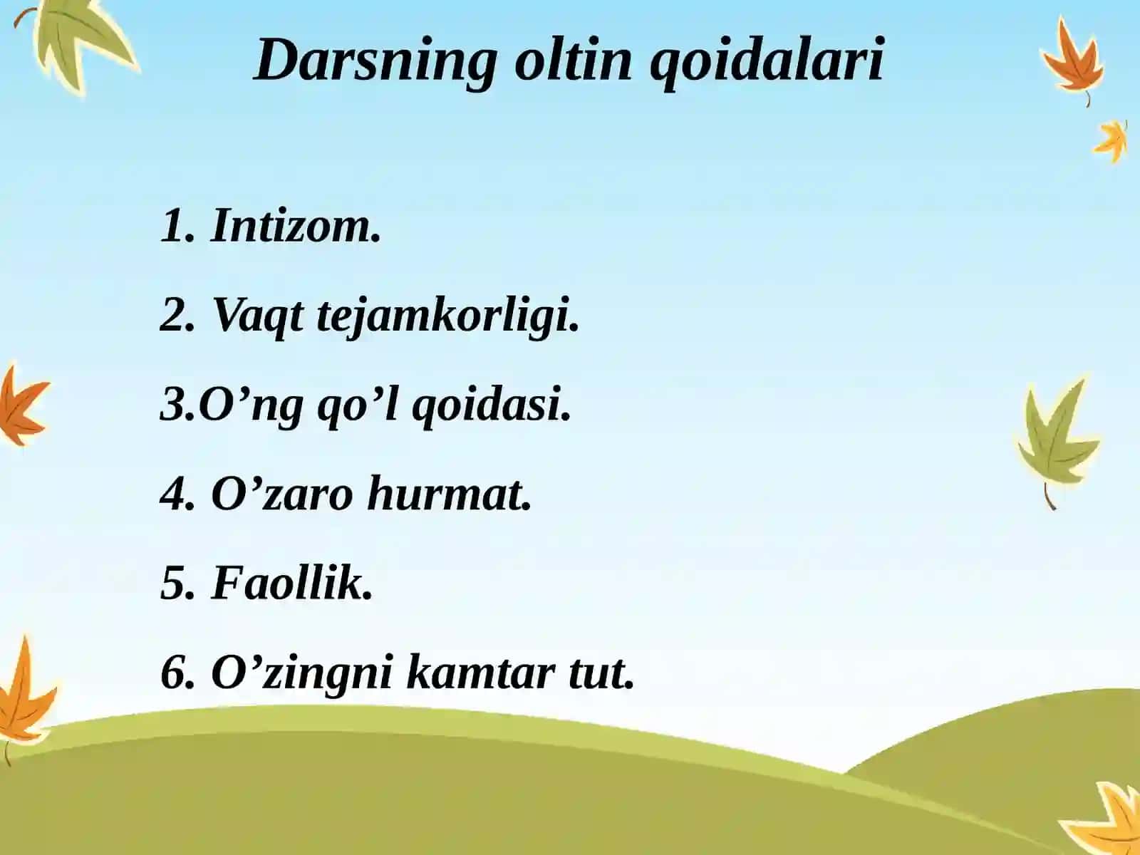 Darsning rejasi 4