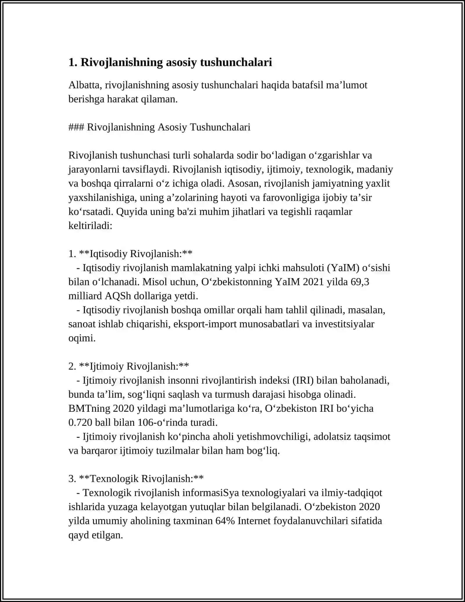 Rivojlanishning Asosiy Tushunchalari 4