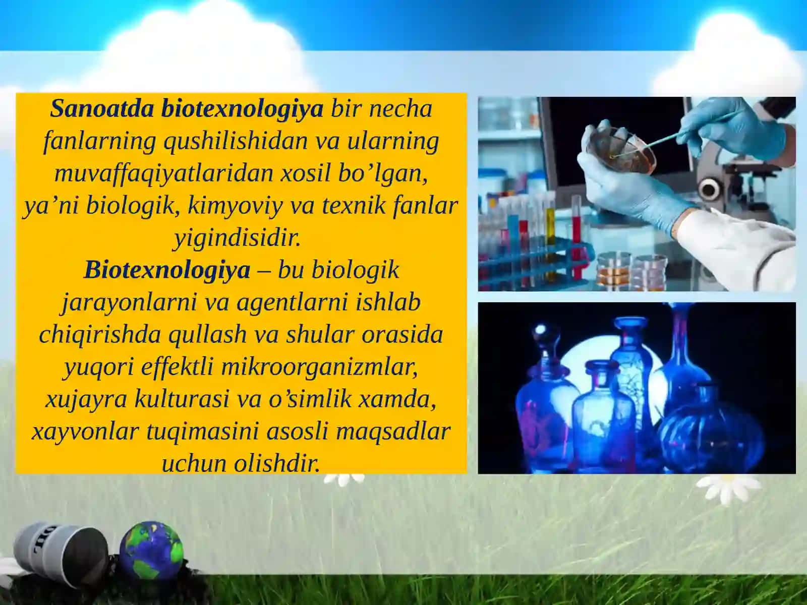 Sanoatda biotexnologiya 4