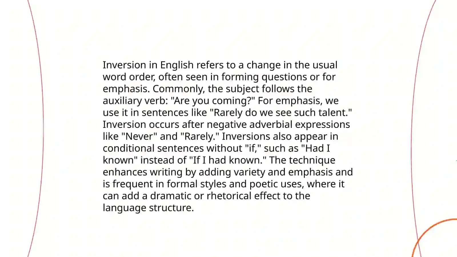 Word order 4