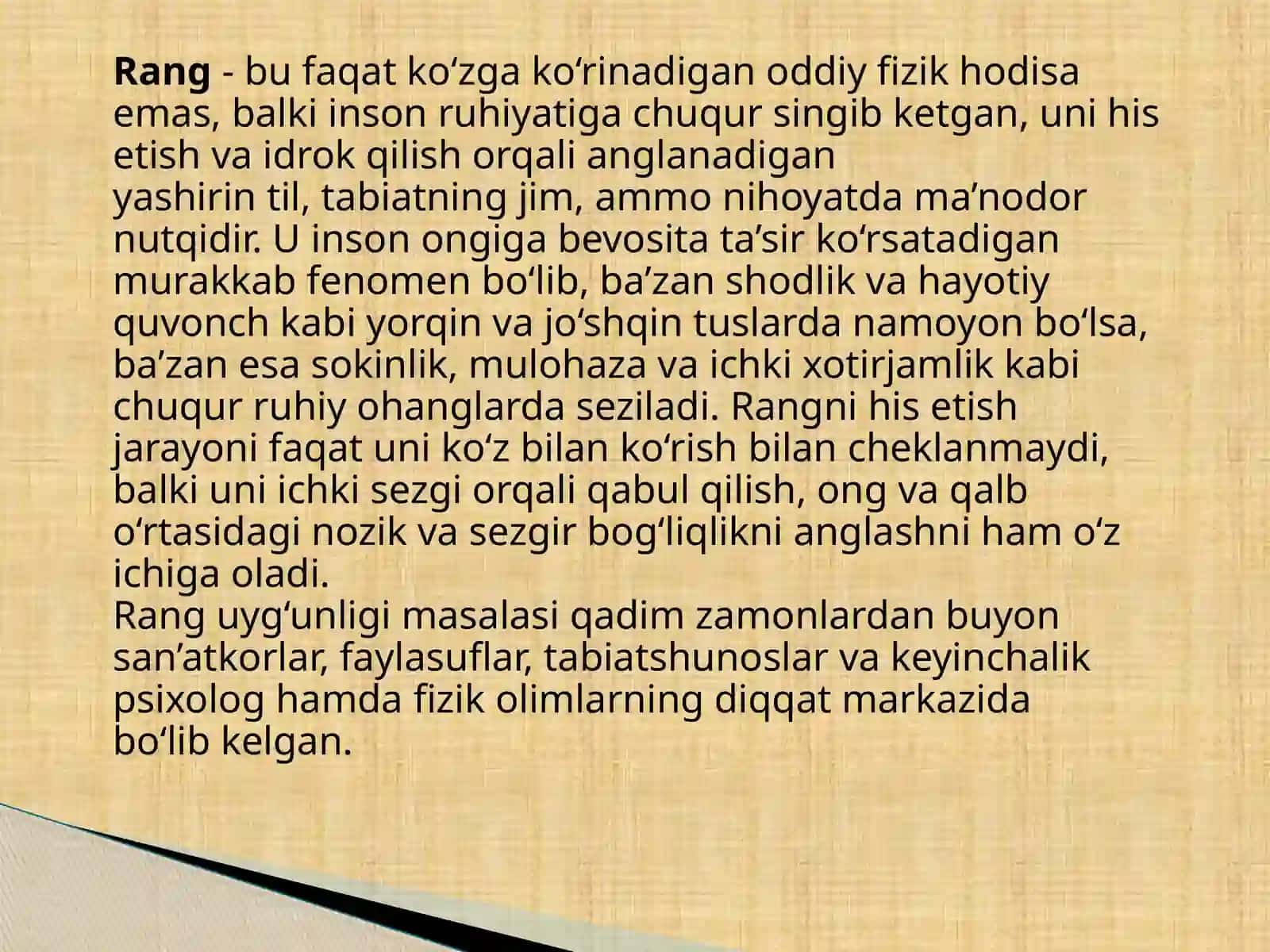 Bolalarda ranglarni idrok etish 4