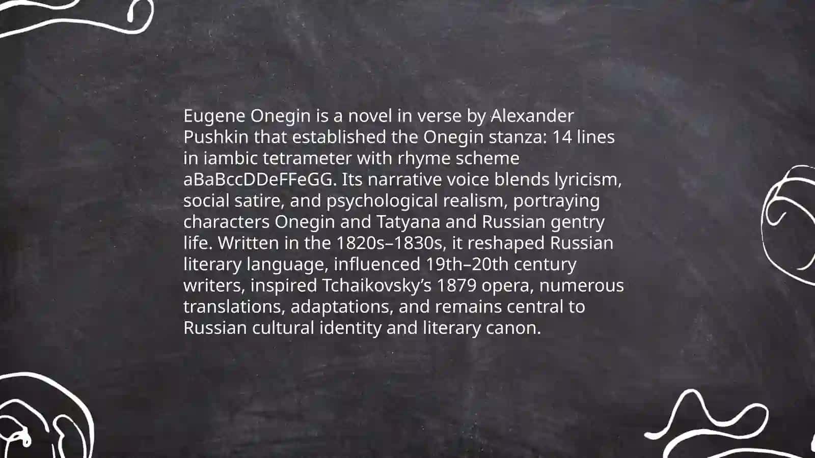 Literary Heritage: Pushkin 4