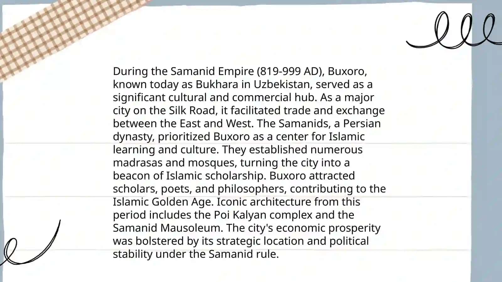 History of Buxoro 4