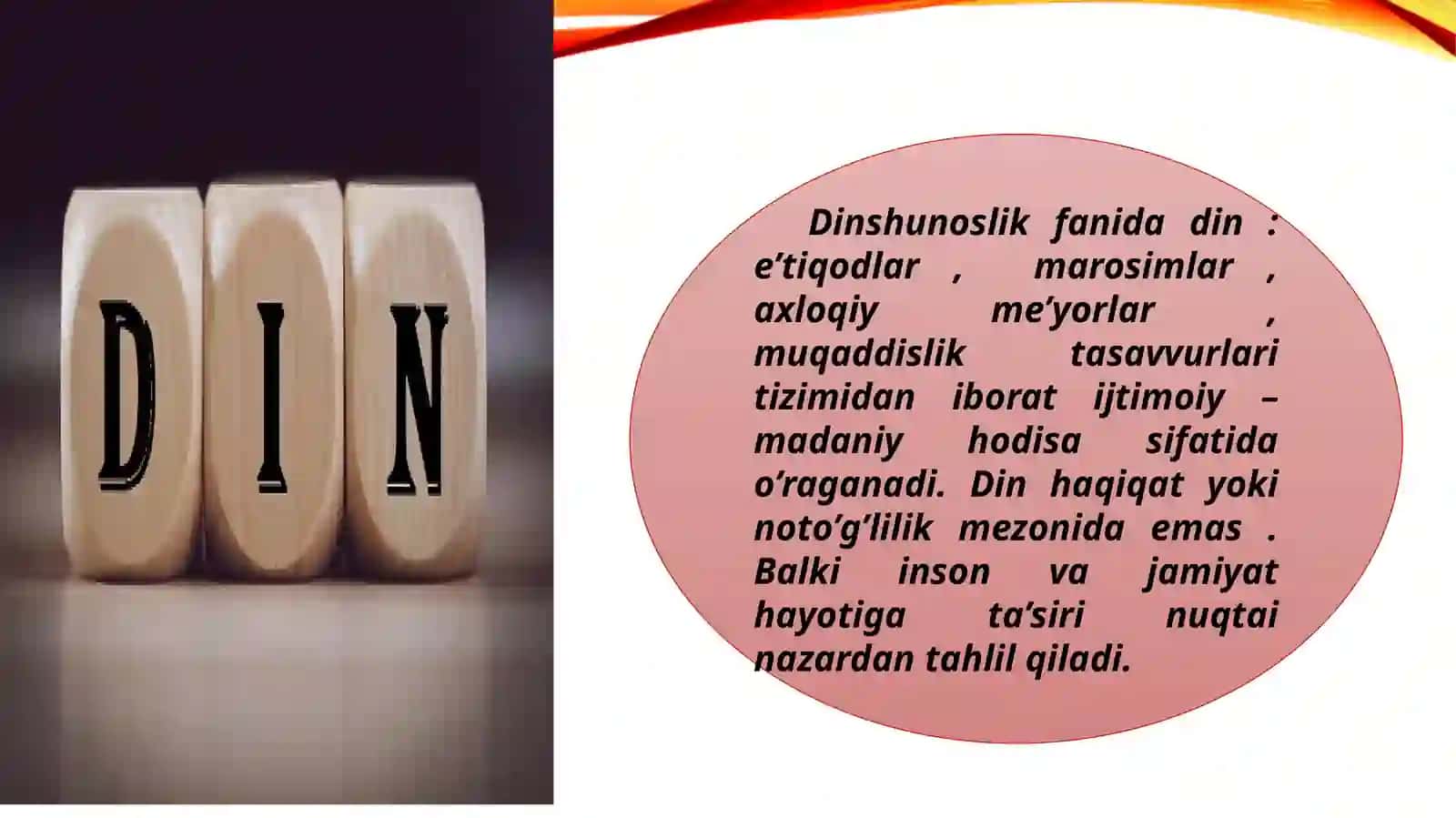 Din va hurfikrlilik 4