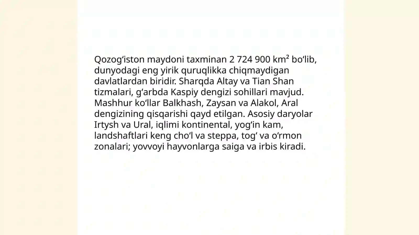 Qozogʻiston Respublikasining tarixi 4