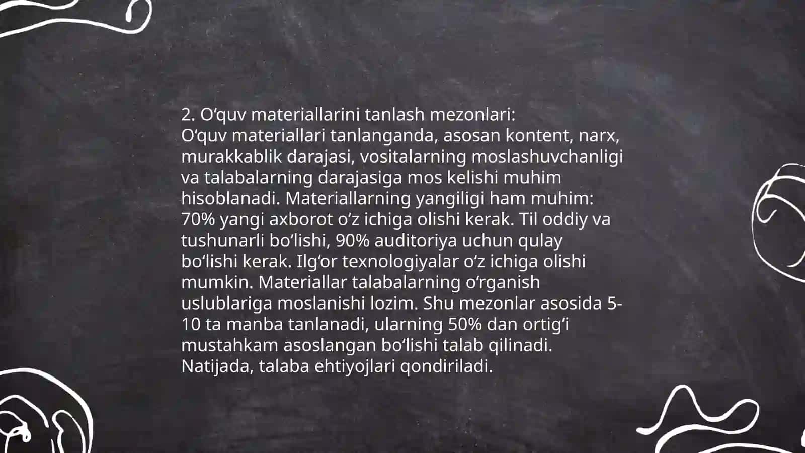 O‘zbek tilini o‘qitish metodikasi fani 4