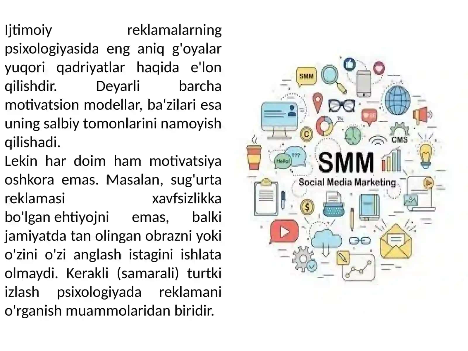 Menejment va reklamaning psixologik imkoniyatlari 4